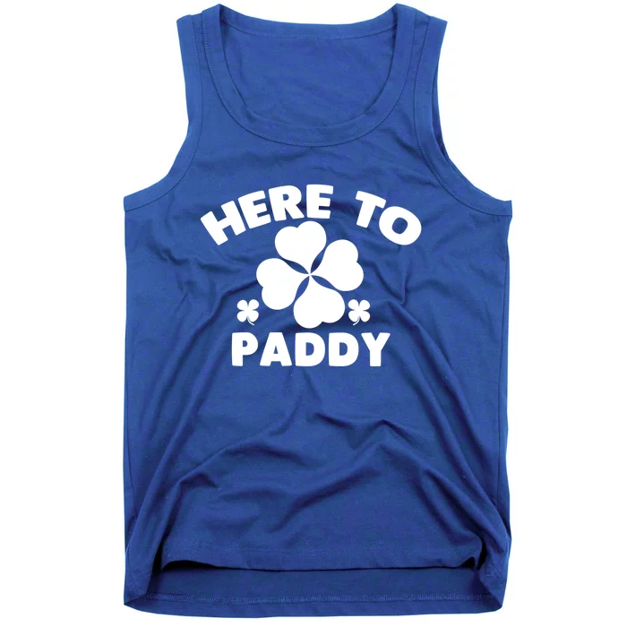 Here To Paddy St Patrick's Day Celebration Tee Gift Tank Top