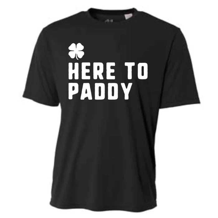 Here To Paddy St Patrick's Day Funny Gift Cooling Performance Crew T-Shirt