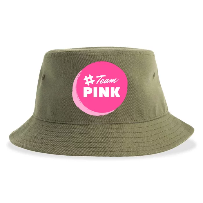 Hashtag Team Pink Sustainable Bucket Hat