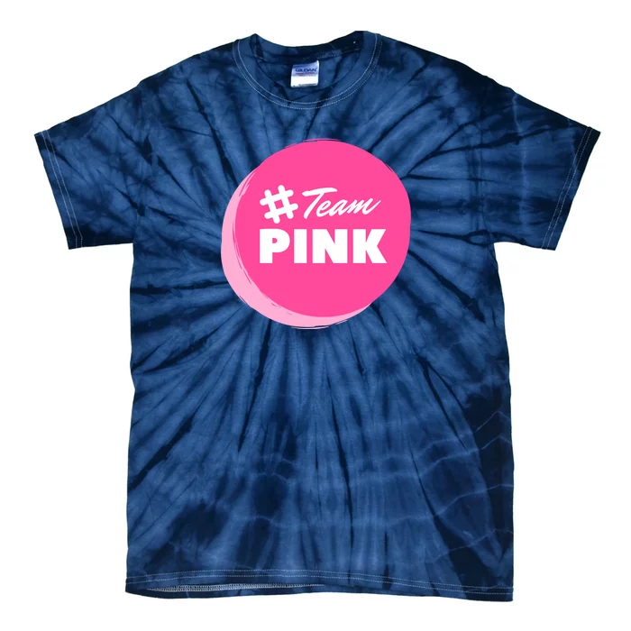 Hashtag Team Pink Tie-Dye T-Shirt