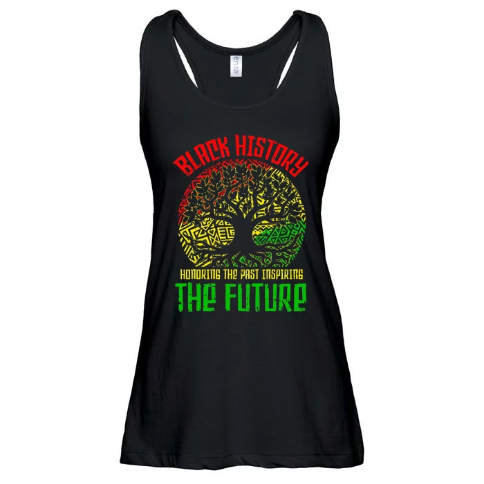 Honoring The Past Inspiring The Future Black History Ladies Essential Flowy Tank