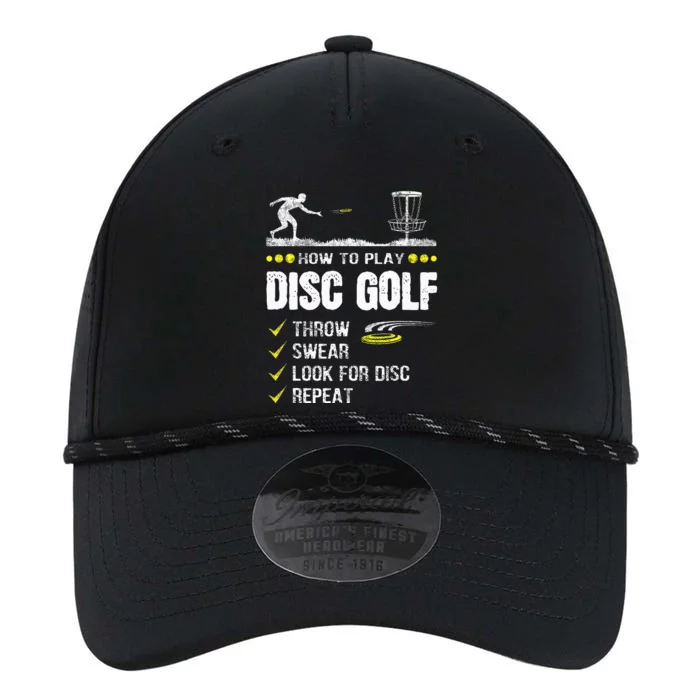 How To Play Disc Golf Frisbee Disc Golfer Humor Disc Golfing Performance The Dyno Cap