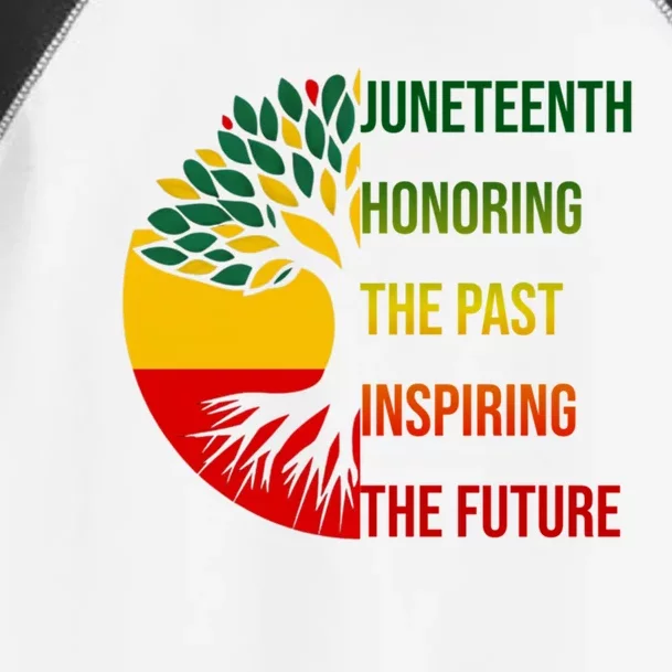 Honoring The Past Inspiring The Future Junenth African Cute Gift Toddler Fine Jersey T-Shirt