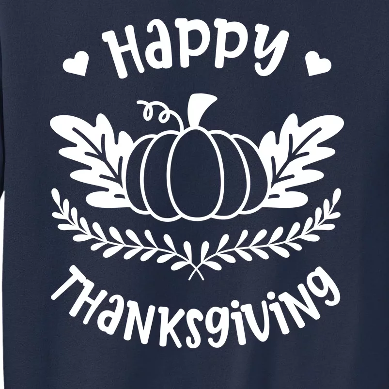 Happy Thanksgiving Pumpkin Cute Sweatshirt