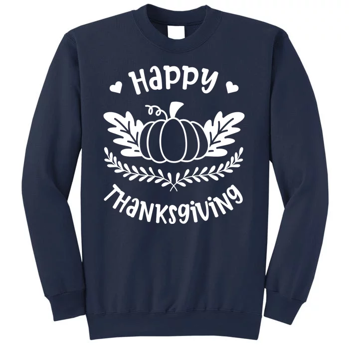 Happy Thanksgiving Pumpkin Cute Sweatshirt