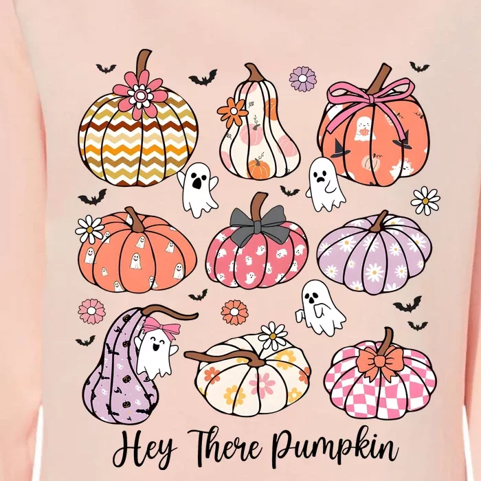 Hey There Pumpkin Fall Autumn Season Halloween Ghoul Womens California Wash Sweatshirt