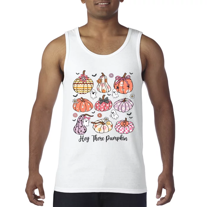 Hey There Pumpkin Fall Autumn Season Halloween Ghoul Tank Top