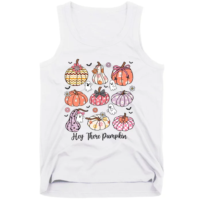 Hey There Pumpkin Fall Autumn Season Halloween Ghoul Tank Top