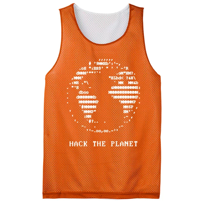 Hack The Planet Mesh Reversible Basketball Jersey Tank