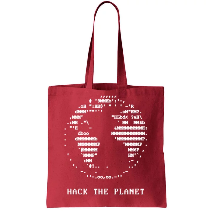 Hack The Planet Tote Bag