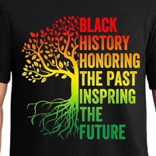 Honoring The Past Inspiring The Future Black History Month Pajama Set