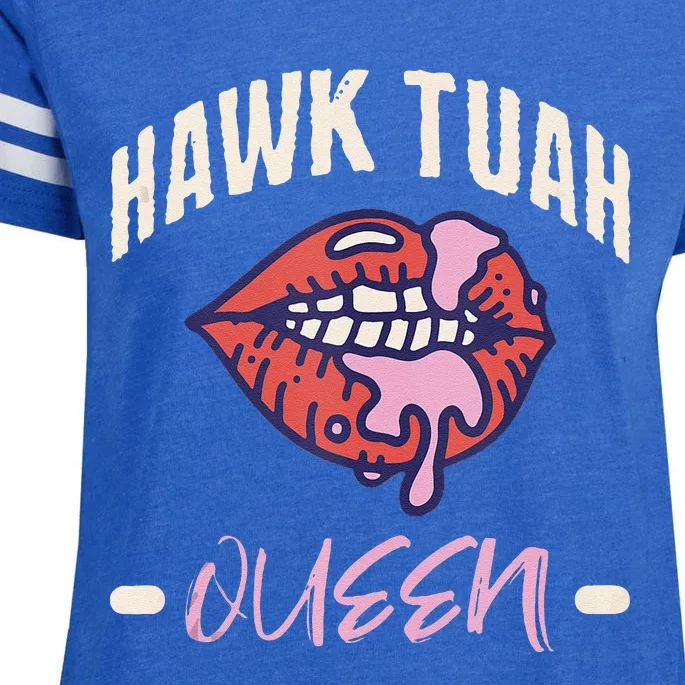 Hawk Tush Queen Funny Sex Joke Dirty Adult Humor Enza Ladies Jersey Football T-Shirt