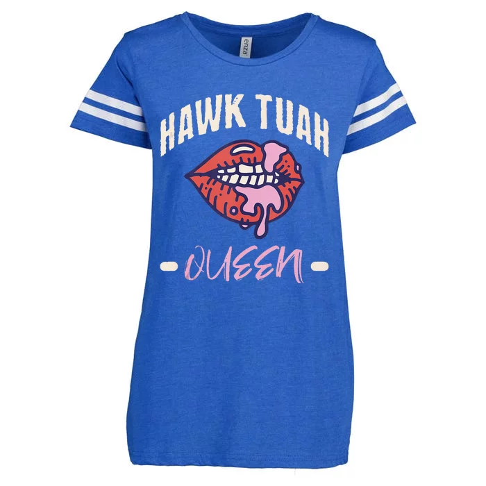 Hawk Tush Queen Funny Sex Joke Dirty Adult Humor Enza Ladies Jersey Football T-Shirt