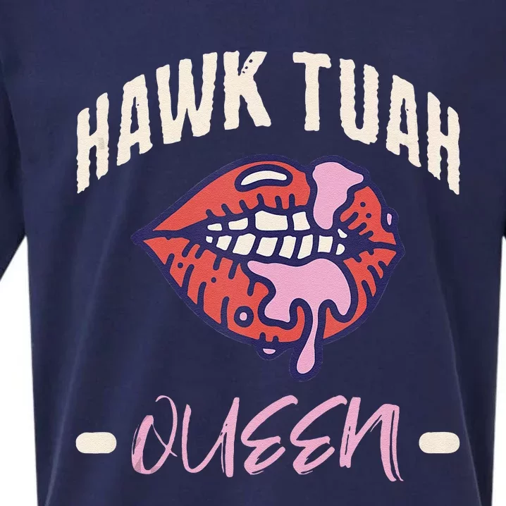 Hawk Tush Queen Funny Sex Joke Dirty Adult Humor Sueded Cloud Jersey T-Shirt