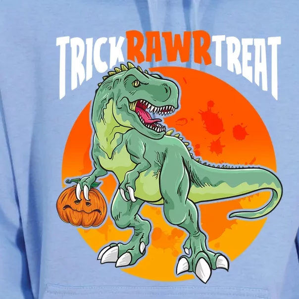 Halloween T Rex Costume Funny Trick Rawr Treat Dinosaur Gift Unisex Surf Hoodie