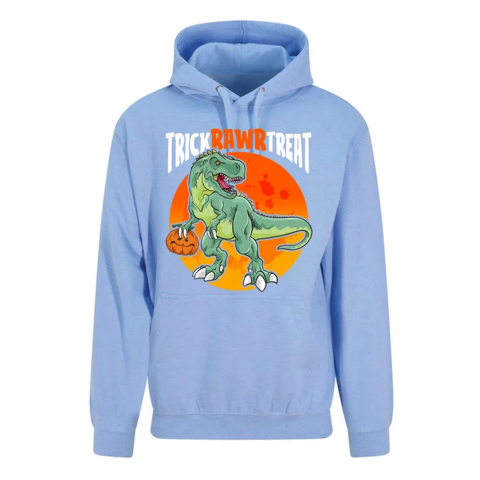 Halloween T Rex Costume Funny Trick Rawr Treat Dinosaur Gift Unisex Surf Hoodie