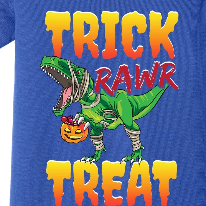 Halloween T Rex Dinosaur Costume Trick Rawr Treat Gift Baby Bodysuit