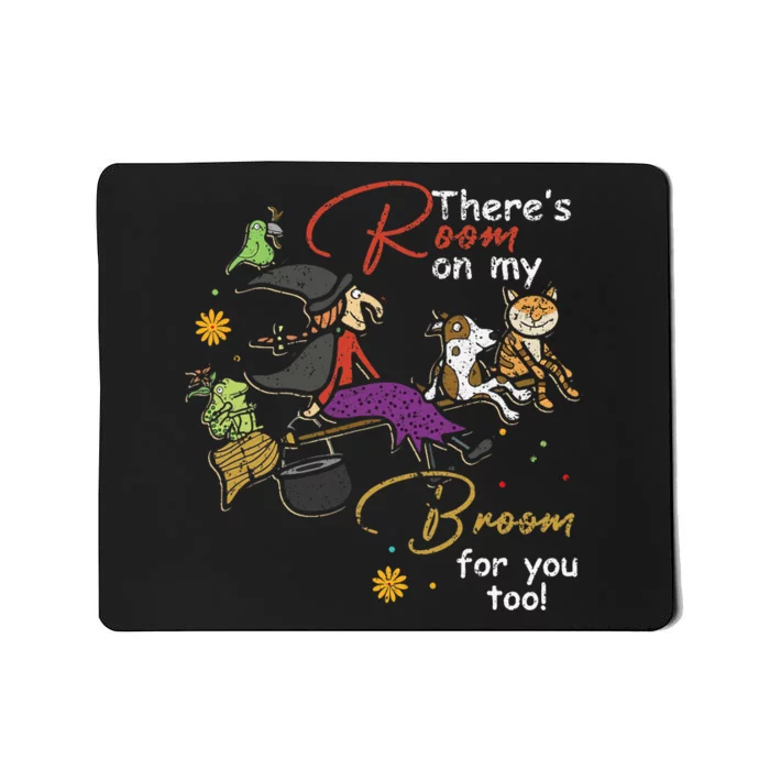 Halloween ThereS Room On My Broom For You Too Teacher Design Mousepad