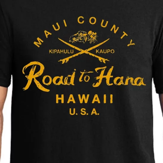 Hawaii The Road To Hana Maui Hawaiian Pajama Set