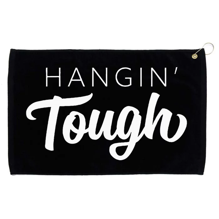 Hangin Tough Retro 80s Gift Grommeted Golf Towel