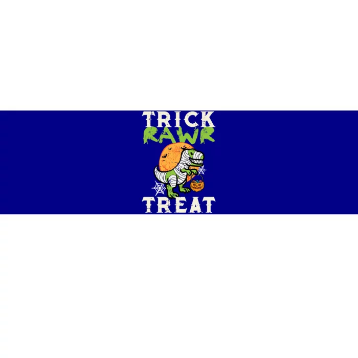 Halloween Trick Rawr Treat Dino Trex Costume Cool Gift Bumper Sticker