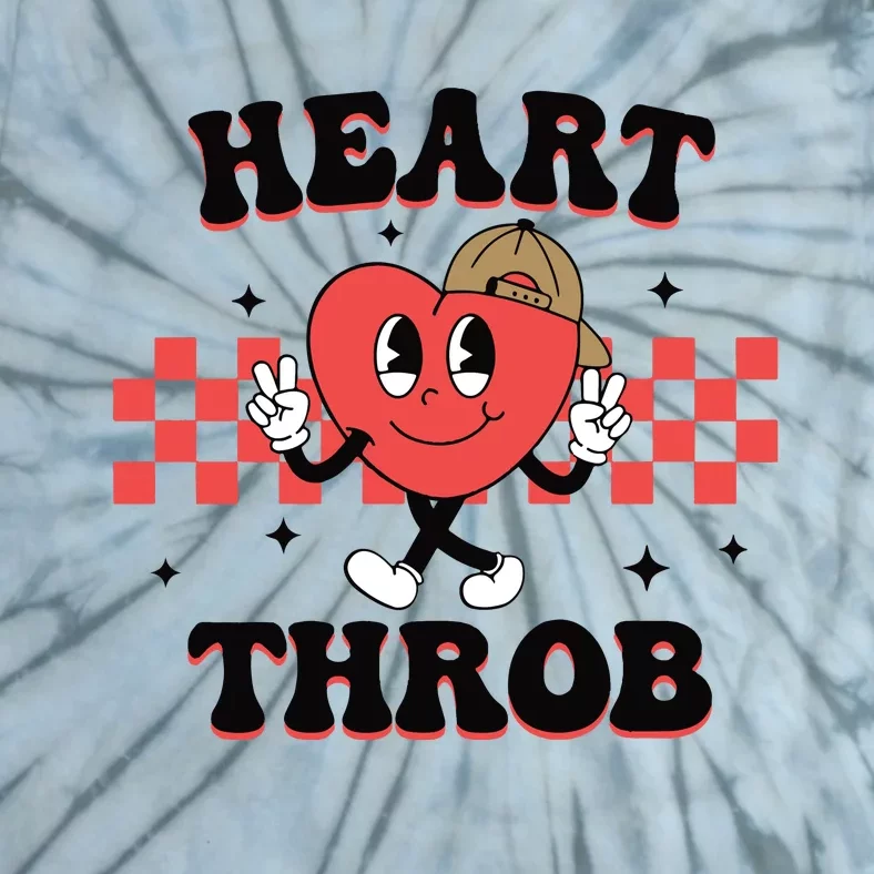 Heart Throb Retro Valentine Tie-Dye T-Shirt