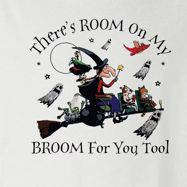 Halloween ThereS Room On My Broom For You Too Teacher Toddler Long Sleeve Shirt