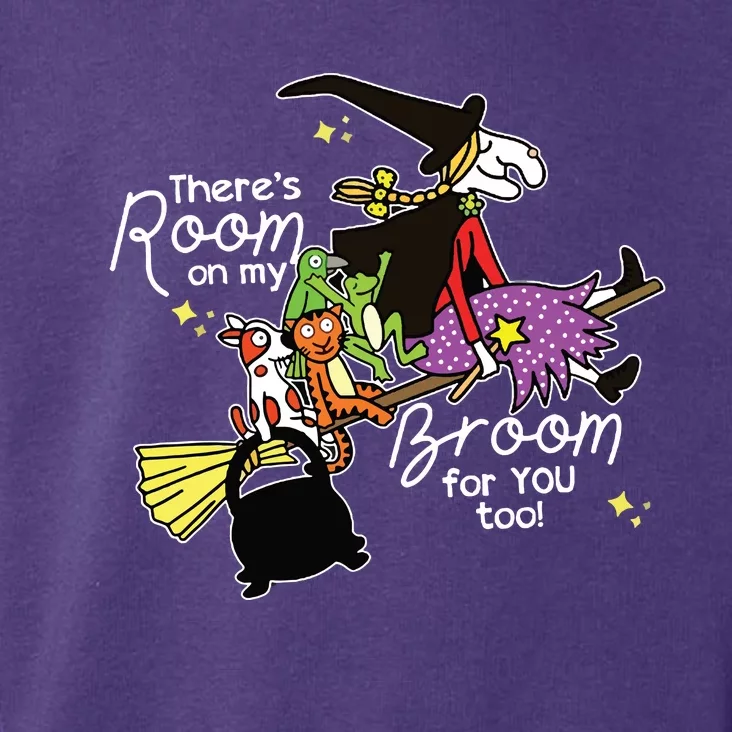 Halloween Theres Room On My Broom For You Too Teacher Toddler Hoodie