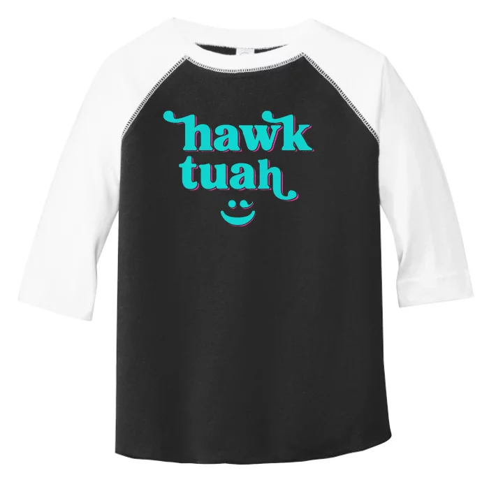 Hawk Tuah Spit On That Thing Toddler Fine Jersey T-Shirt