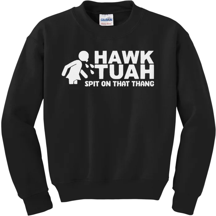 Hawk Tush Spit On That Thang Viral Election Parody Tank Top Kids Sweatshirt