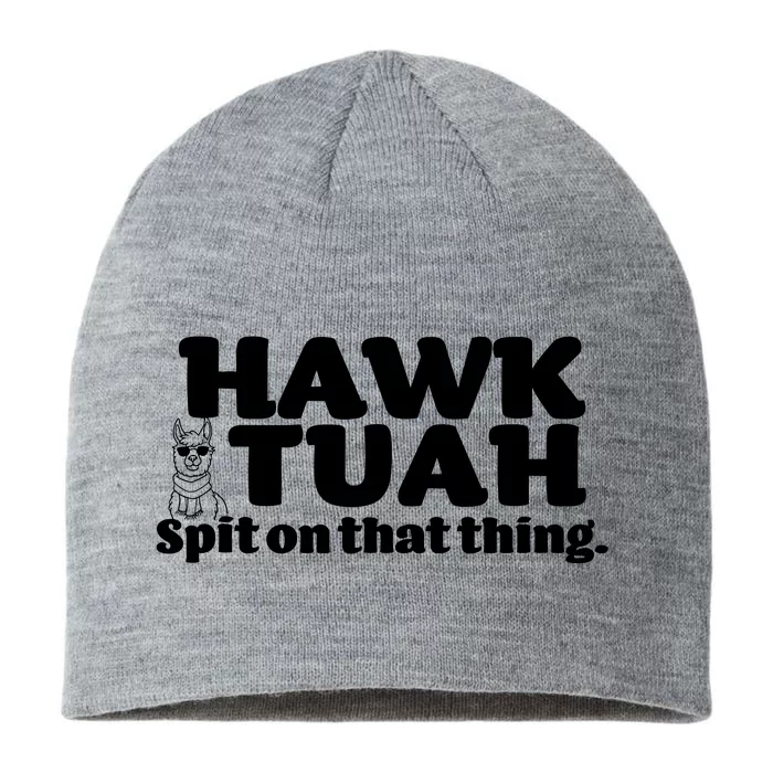 Hawk Tuah Spit On That Thang 8 1/2in Sustainable Knit Beanie