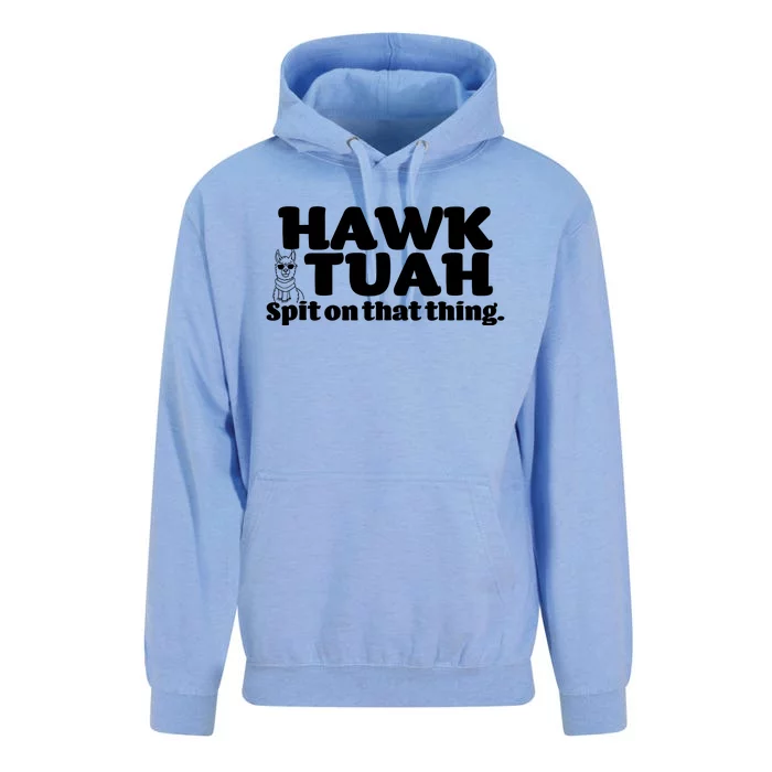 Hawk Tuah Spit On That Thang Unisex Surf Hoodie