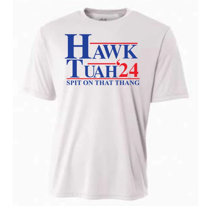 Hawk Tuah Spit On That Thang 2024 Cooling Performance Crew T-Shirt