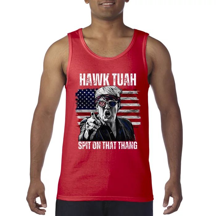 Hawk Tush Spit On That Thing Funny Tank Top