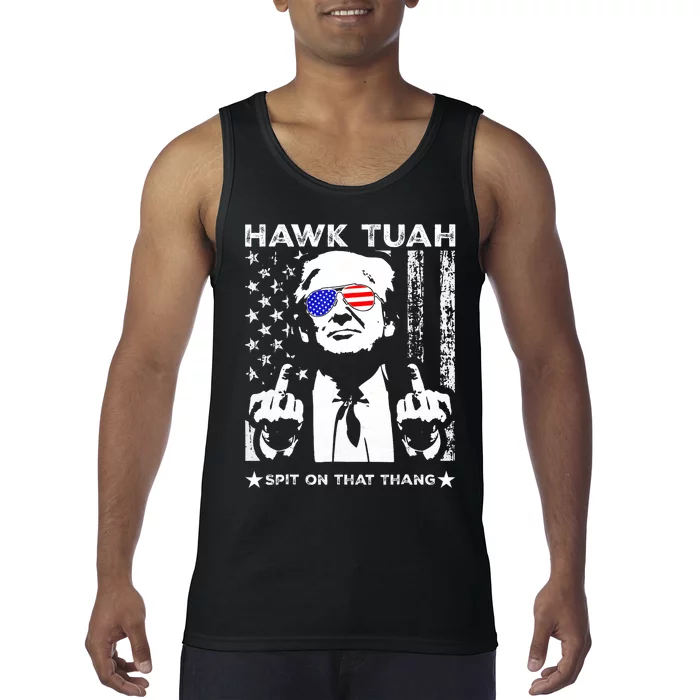 Hawk Tush Spit On That Thang Viral Election Parody Tank Top