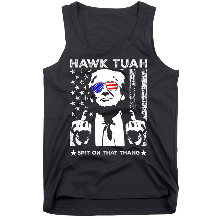 Hawk Tush Spit On That Thang Viral Election Parody Tank Top