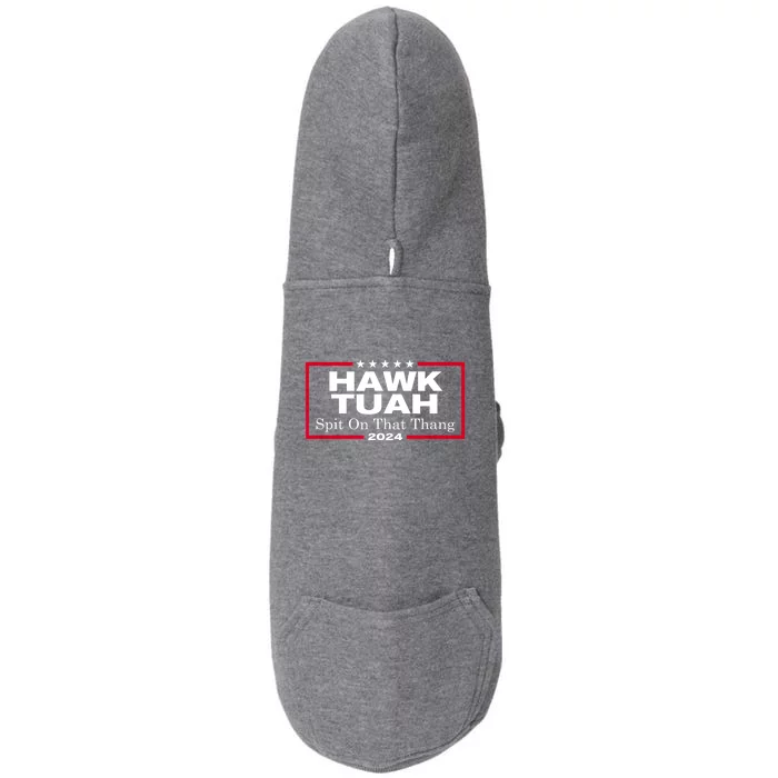 Hawk Tush Spit On That Thang Presidential Candidate Parody Meme Gift Doggie 3-End Fleece Hoodie