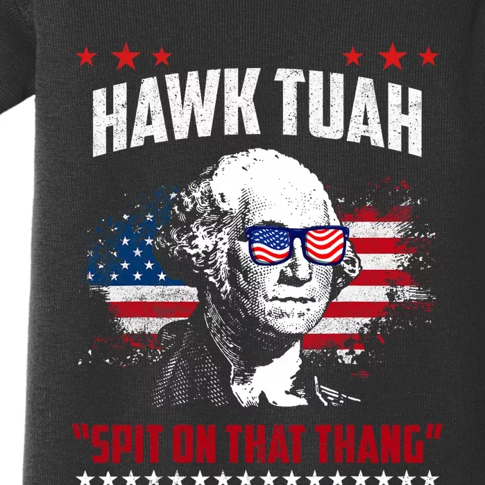 Hawk Tush Spit On That Thing Funny Baby Bodysuit