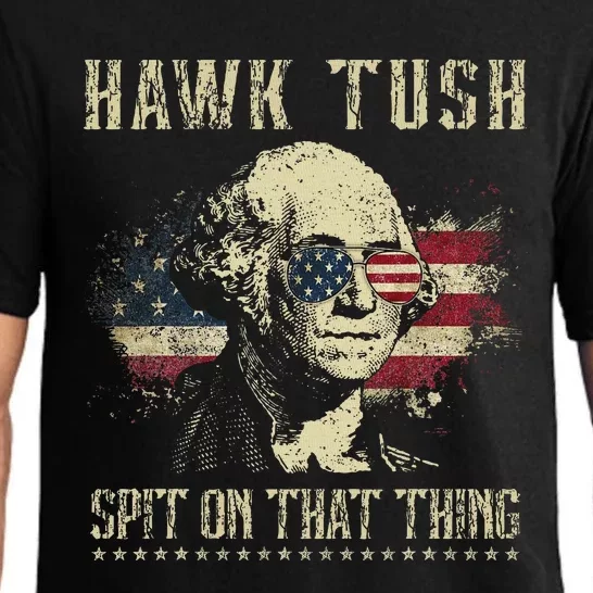 Hawk Tush Spit On That Thing 2024 Parody Election Pajama Set