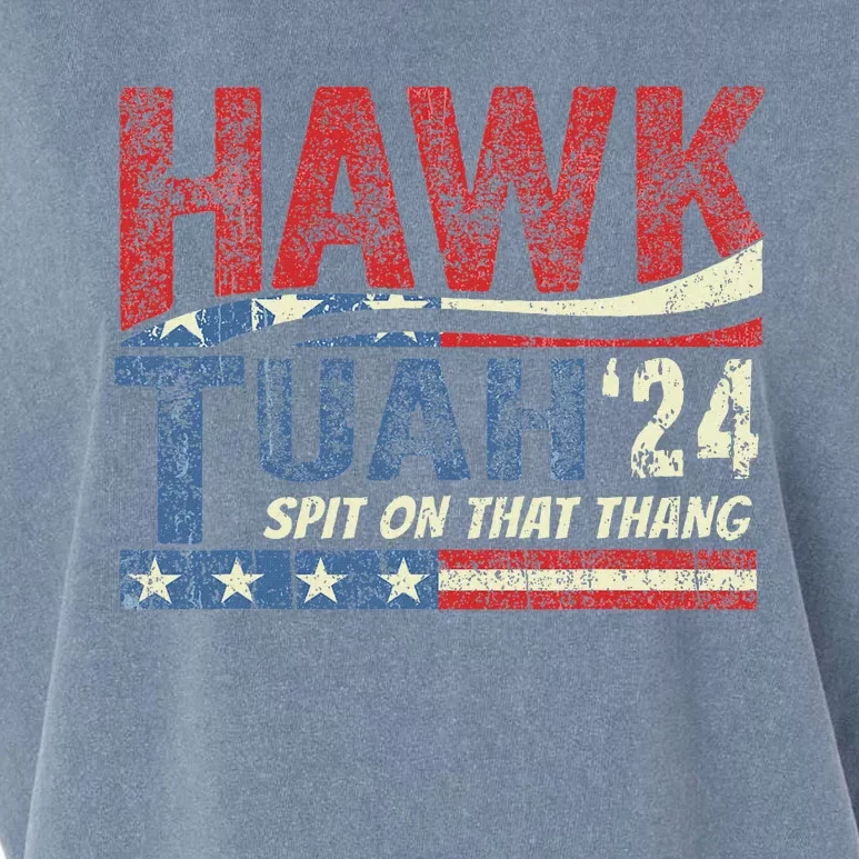 Hawk Tush Spit On That Thang Viral Election Parody Garment-Dyed Women's Muscle Tee