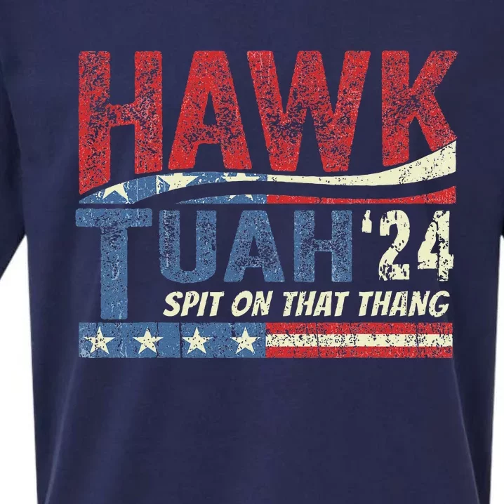 Hawk Tush Spit On That Thang Viral Election Parody Sueded Cloud Jersey T-Shirt