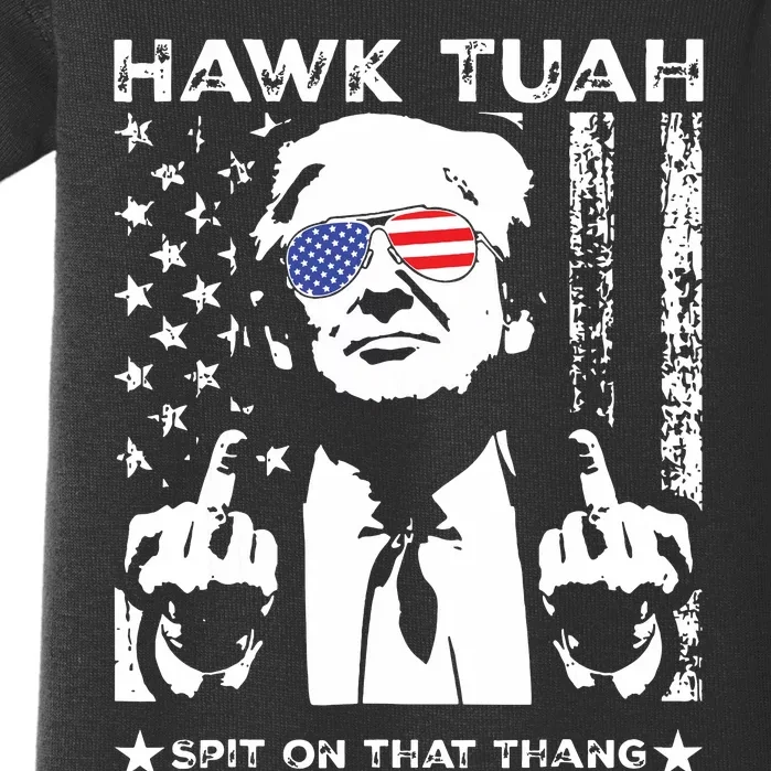 Hawk Tush Spit On That Thang Viral Election Parody Baby Bodysuit