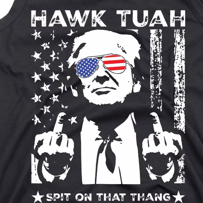 Hawk Tush Spit On That Thang Viral Election Parody Tank Top