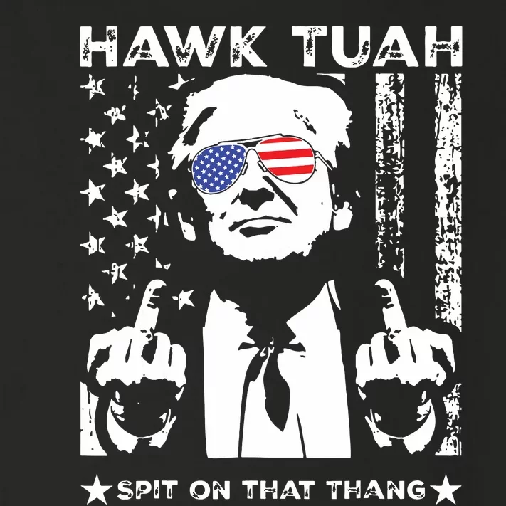 Hawk Tush Spit On That Thang Viral Election Parody Toddler Long Sleeve Shirt