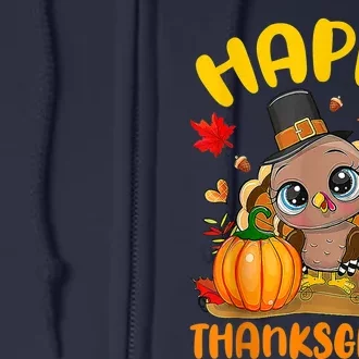 Happy Thanksgiving Shirts For Boys GirlsShirts Pilgrim Turkey Full Zip Hoodie