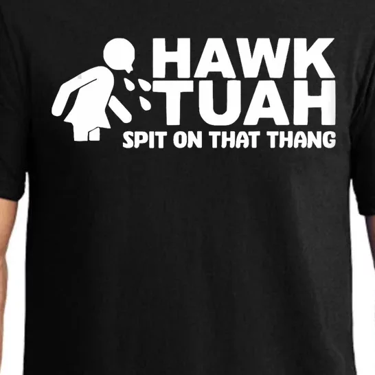 Hawk Tush Spit On That Thang Viral Election Parody Pajama Set