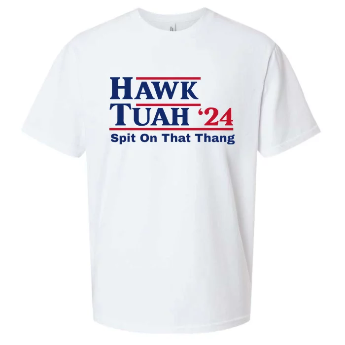 Hawk Tush Spit On That Thing Viral Election Parody Sueded Cloud Jersey T-Shirt