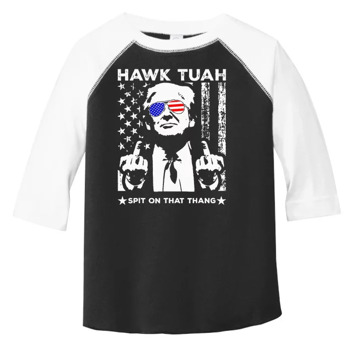 Hawk Tush Spit On That Thing Funny Toddler Fine Jersey T-Shirt