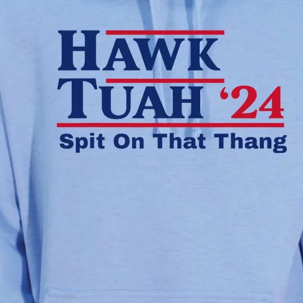 Hawk Tush Spit On That Thing Viral Election Parody Unisex Surf Hoodie