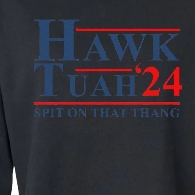 Hawk Tush Spit On That Thing Cropped Pullover Crew